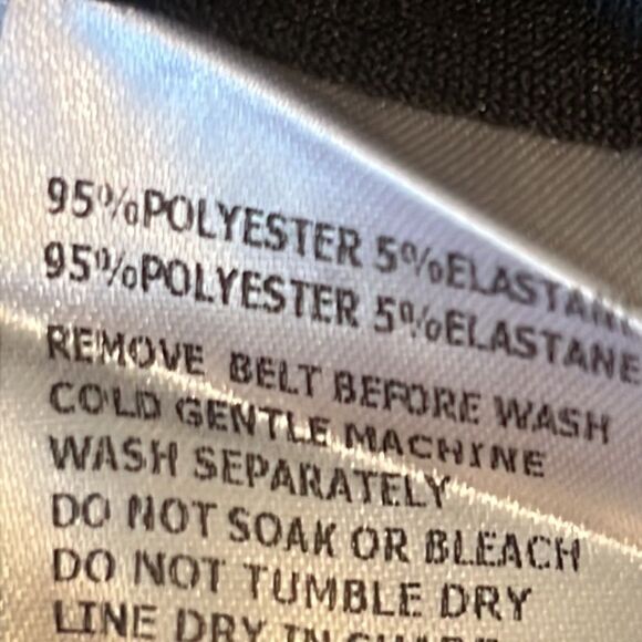 Black and‎ White Striped Knee Length Shirt Size 6 - Picture 7 of 7